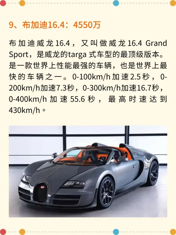 世界顶级跑车性能排行榜?世界跑车排行榜前30-第10张图片-百花生活百科知识分享 世界顶级跑车性能排行榜?世界跑车排行榜前30-第10张图片-百花生活百科知识分享