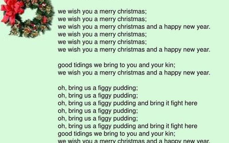 merry christmas英文歌-第1张图片-百花生活百科知识分享