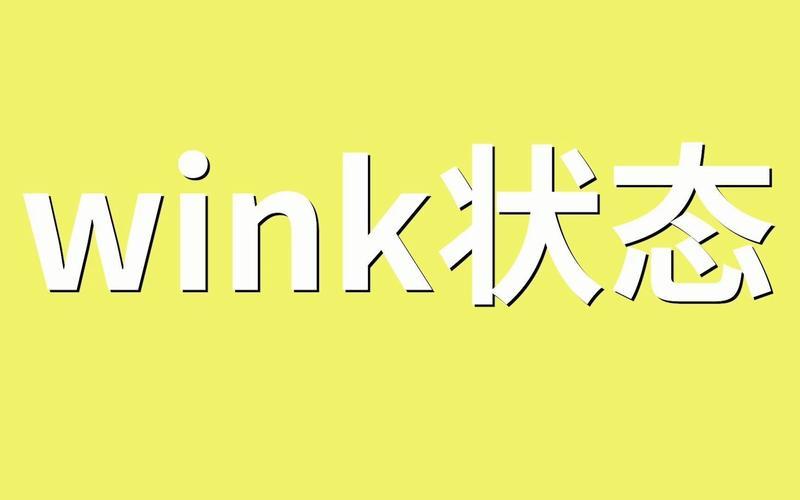 wink什么意思中文翻译-第1张图片-百花生活百科知识分享