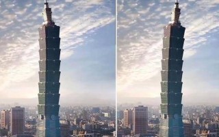 台北101大楼摇摆画面系造假