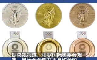 奥运金牌主要材料