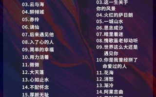 目前最流行的歌曲