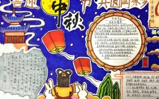 2021中秋节手抄报简单漂亮_最漂亮的中秋节手抄报