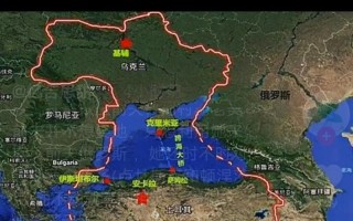 乌克兰俄罗斯地图