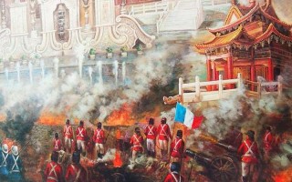 八国联军火烧圆明园时间