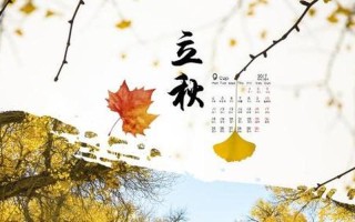 2020年立秋时间几点几分