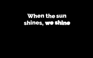 umbrella中文歌词